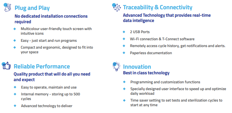 Tuttnauer T Top 10 Autoclave