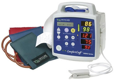 Criticare VitalCare Vital Signs Monitor w/ DOX SpO2, NIBP, HR and