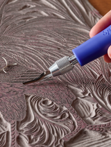 Battleship Grey Mounted Linoleum Blocks