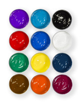 Fabric Screen Printing Ink 12-Color Studio Set