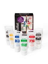 Fabric Block Printing Ink 6-Color Set