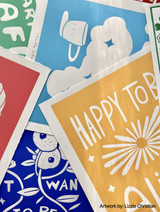 Water-Soluble Block Printing Inks