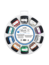10-Color Calligraphy Ink Set