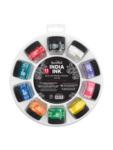 10-Color India Ink Set