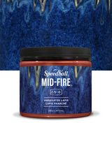 Mid-Fire Glaze - Variegated Lapis