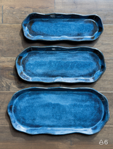 Mid-Fire Glaze - Variegated Lapis