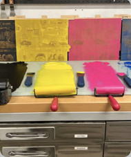 Block Print with CMYK