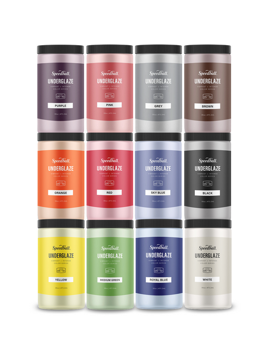 Underglaze 12-Color Deluxe Pack