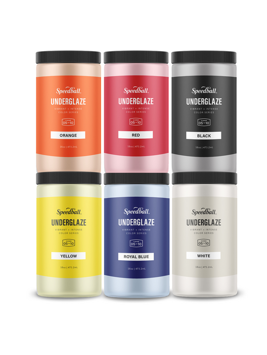 Underglaze 6-Color Studio Starter Pack