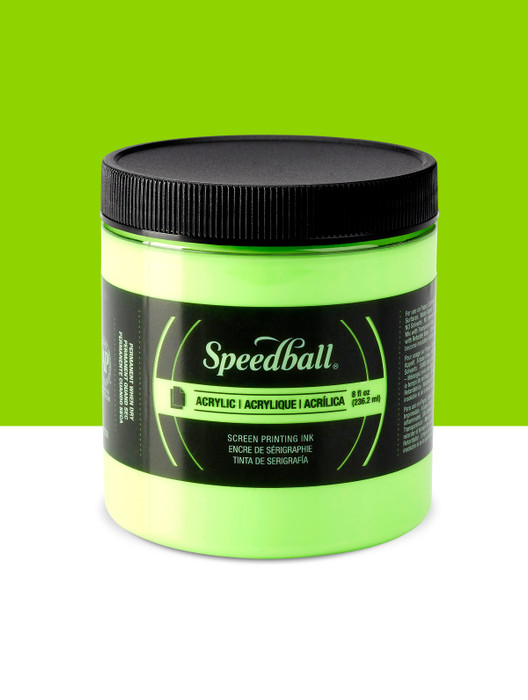 Fluorescent Acrylic Screen Printing Inks