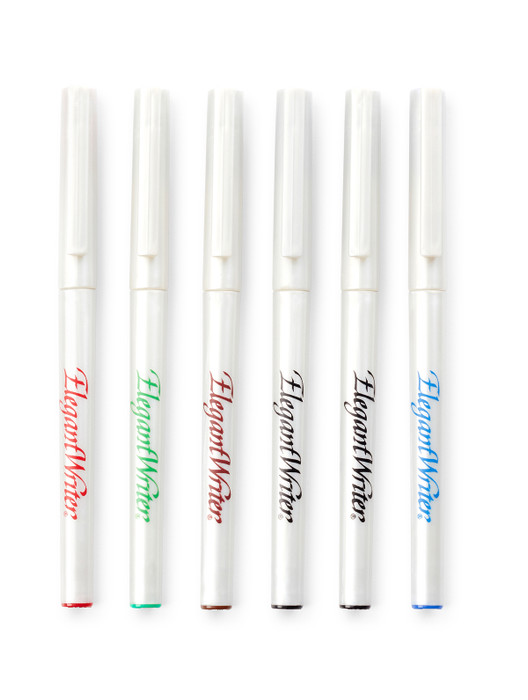 Elegant Writer Calligraphy Marker 6-Piece Sets