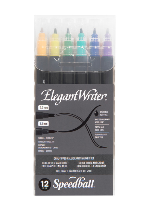 Dual-Tipped Elegant Writer Calligraphy Markers