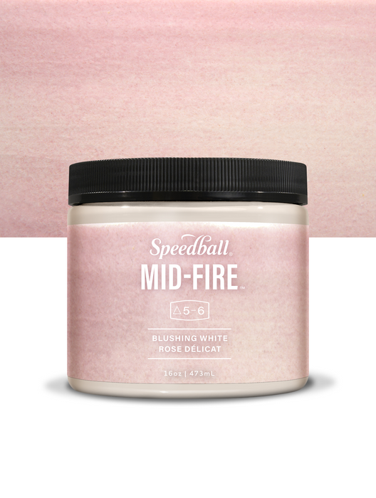 Mid-Fire Glaze - Blushing White