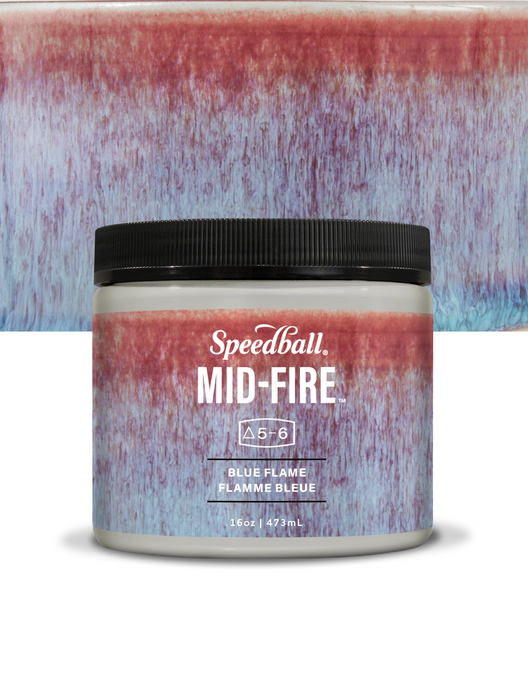 Mid-Fire Glaze - Blue Flame