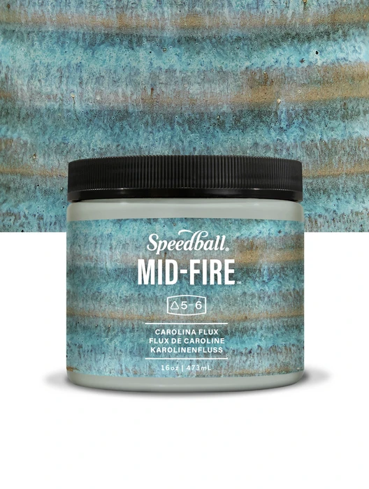 Mid-Fire Flux Glaze - Carolina Blue