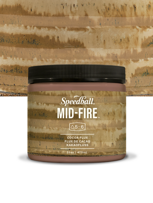 Mid-Fire Flux Glaze - Cocoa