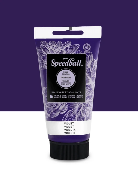 Water-Soluble Block Printing Inks - Violet
