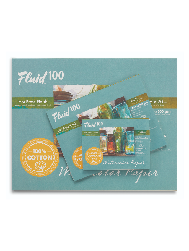 Fluid 100 Hot Press Blocks