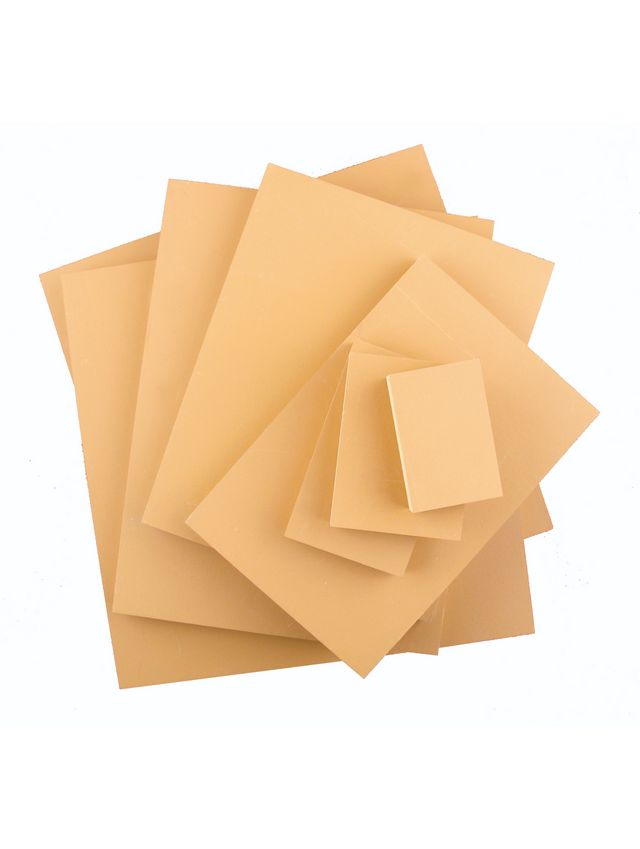 Tan Mounted Linoleum Blocks