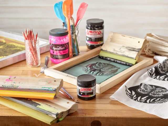 Fluorescent Acrylic Screen Printing Inks hover