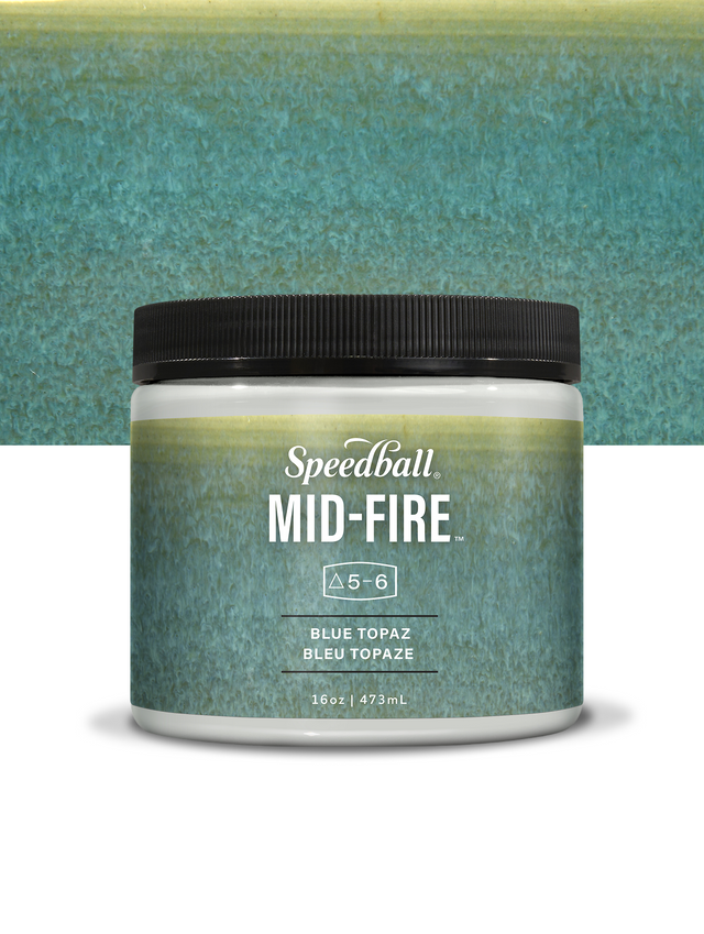 Mid-Fire Glaze - Blue Topaz