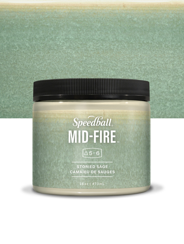 Mid-Fire Glaze - Storied Sage