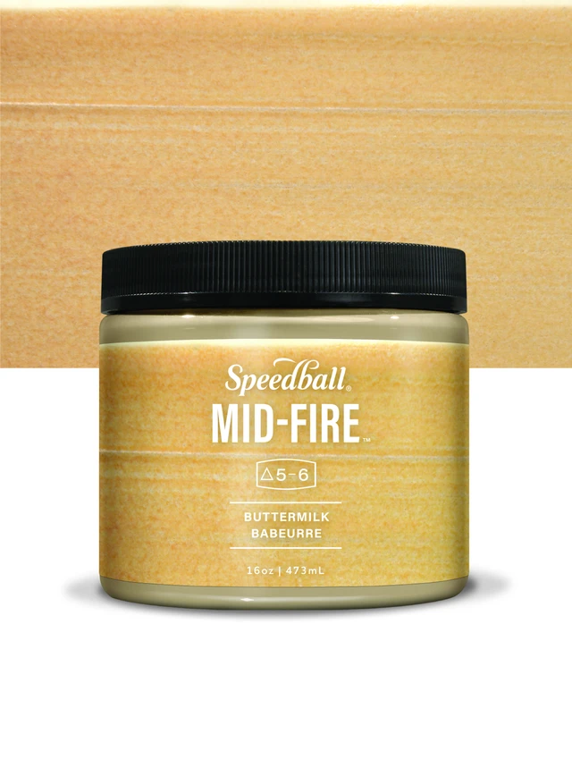 Mid-Fire Glaze - Buttermilk