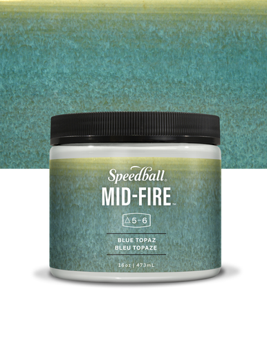 Mid-Fire Glaze - Blue Topaz