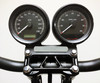 Gauge Bracket Indicator Block-off Plate -Polished