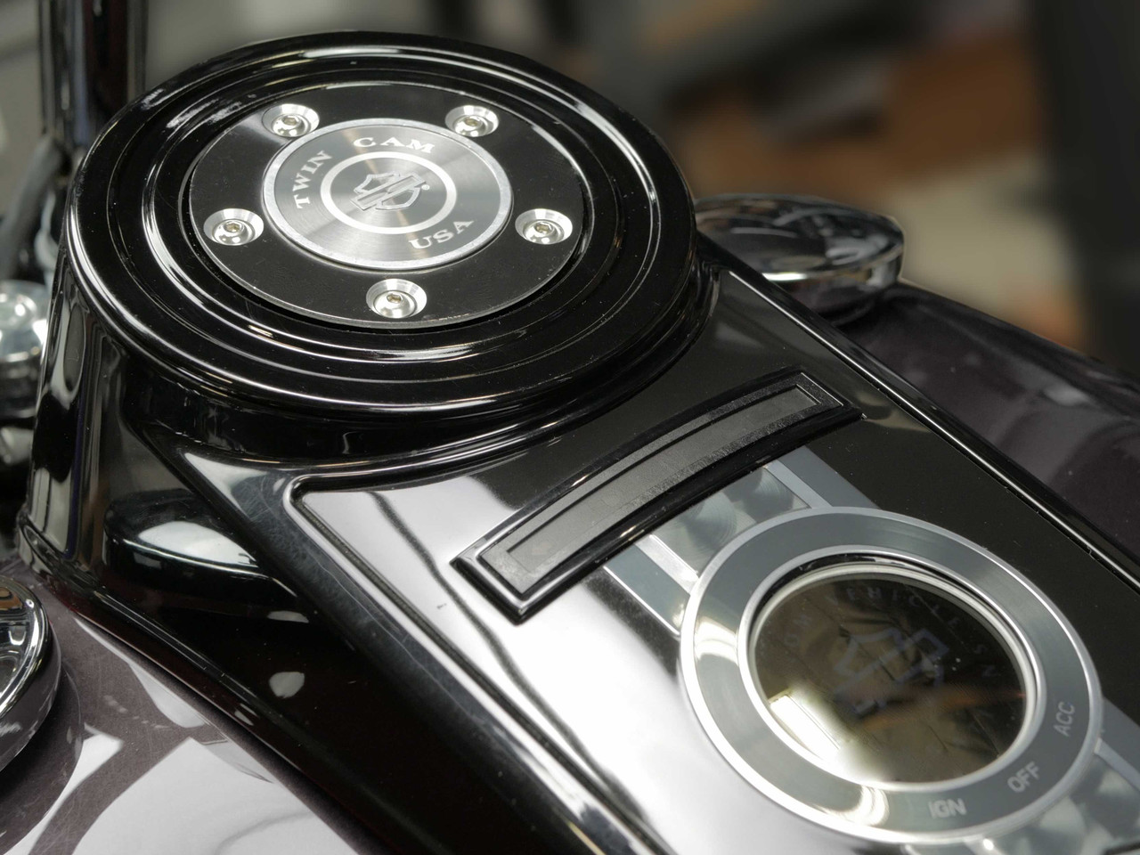 Block-off Plate for 2008-2020 Road King Models (Timer Cover Style)