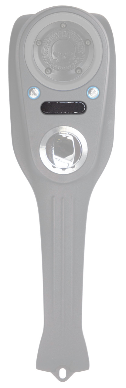 Dash Indicator Block-off Plate -Wrinkle Black