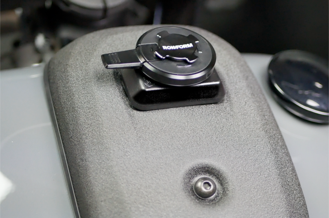 Rokform Phone Mount w/ Dampener -Satin Black | 31000-2115