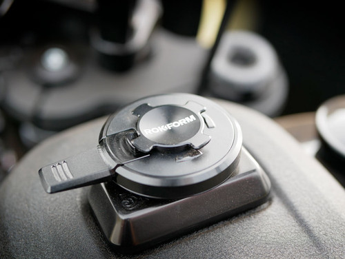 Rokform Phone Mount w/ Dampener -Satin Black | 31000-2115