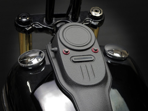31State Single Smooth Cover Plate -Wrinkle Black