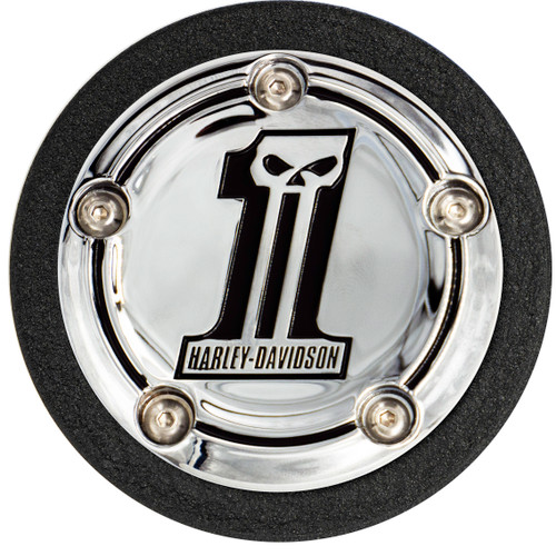 Speedo Block-Off Plate -Timer Cover -Wrinkle Black