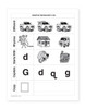 Sample page from MH-106E Digital Drops in the Bucket Reading Level R featuring daily literacy activities including letter recognition, beginning sounds, rhyming, and early reading practice.