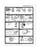 Second sample page from MH-107E Digital Drops in the Bucket Reading Level P showing printable literacy activities for phonics, word families, spelling, decoding, and reading comprehension.