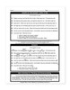Second sample page from MH-105E Digital Drops in the Bucket Reading Level D showing printable literacy worksheets with story editing, fact or opinion, root words, adjectives and adverbs, prefixes and suffixes, vocabulary, and comprehension practice.