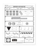 Sample page from 1st Grade Digital Drops in the Bucket Math Book 5 featuring daily review activities for skip counting, place value, comparing numbers, measurement, and addition.
