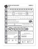 Sample page from 3rd Grade Digital Drops in the Bucket Math Book 9 featuring fractions, area, real-world problem solving, computation, and daily math review activities.