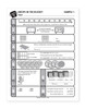 Sample page from 3rd Grade Digital Drops in the Bucket Math Book 9 featuring rounding, place value, multiplication, money, time, computation, and math vocabulary practice.