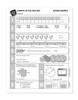 Sample page from 3rd Grade Digital Drops in the Bucket Math Book 10 featuring multiplication, division, rounding, estimating, money, and time interval practice.