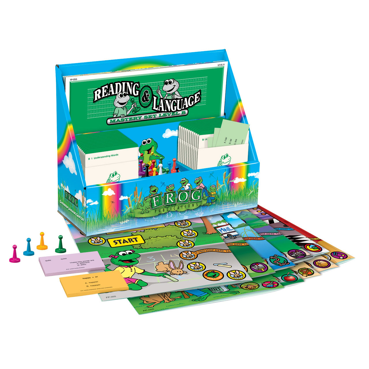 BD-600 Bundle Deal: ALL 6 Reading Frog Super Learning Game Sets PK