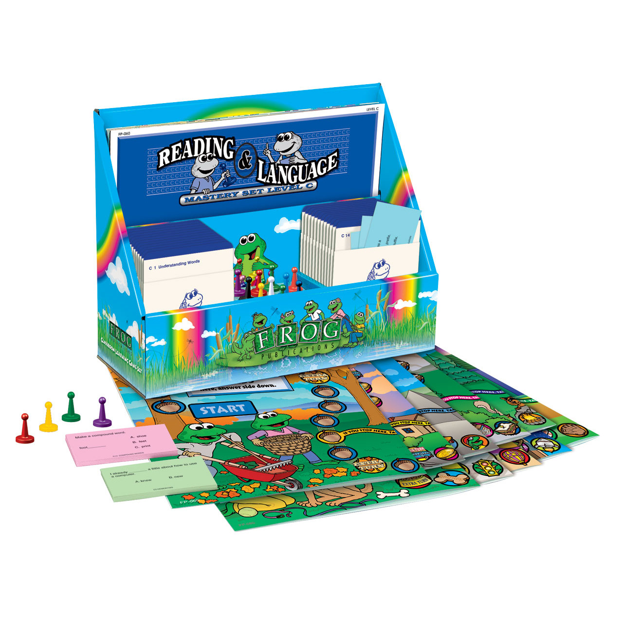 BD-600 Bundle Deal: ALL 6 Reading Frog Super Learning Game Sets PK