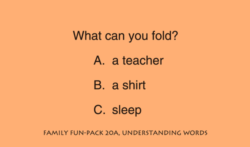 PA-634 Family Fun-Pack Game Set - Level A Reading (readability 1.5-2.5) PA-634 Family Fun-Pack Game Set - Level A Reading (readability 1.5-2.5)