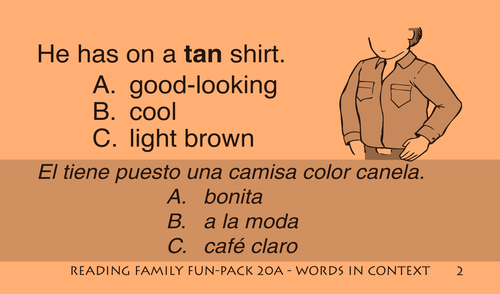 PA-834 Family Fun Pack Game Set - En Español & English, Level A Reading (plus 24 audio CDs) PA-834 Family Fun Pack Game Set - En Español & English, Level A Reading (plus 24 audio CDs)