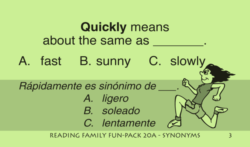 PA-834 Family Fun Pack Game Set - En Español & English, Level A Reading (plus 24 audio CDs) PA-834 Family Fun Pack Game Set - En Español & English, Level A Reading (plus 24 audio CDs)