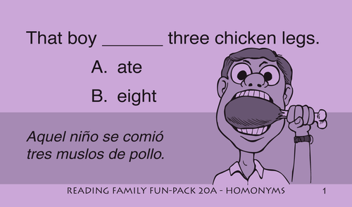 PA-834 Family Fun Pack Game Set - En Español & English, Level A Reading (plus 24 audio CDs) PA-834 Family Fun Pack Game Set - En Español & English, Level A Reading (plus 24 audio CDs)