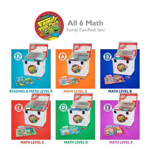 family math game bundle for home learning with multiple levels supporting parental involvement and real life math skills