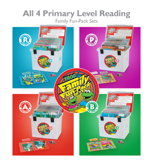 family reading game bundle for home learning with readiness beginning early and developing reader levels